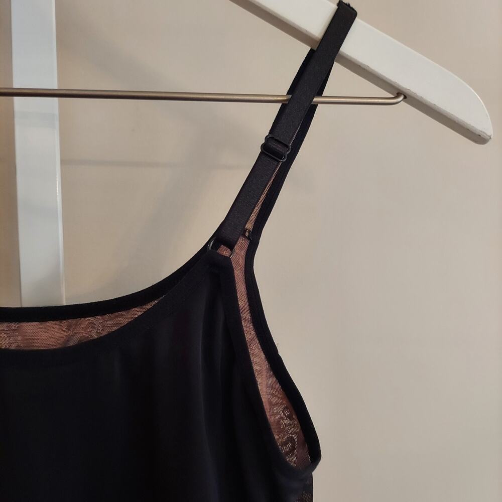 Sofia Sofia Vergara Shapewear‎ Tank Top Medium Black Cheetah - Picture 5 of 8